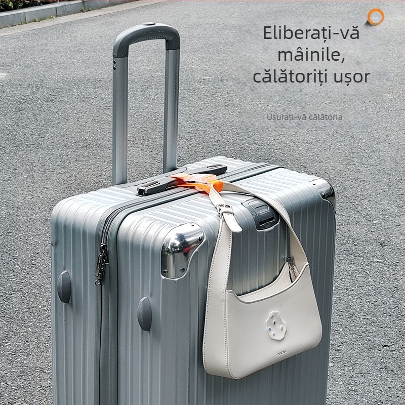 Curea pentru bagaje Corduroy – universală, portabilă, anti-pierdere, accesoriu de călătorie