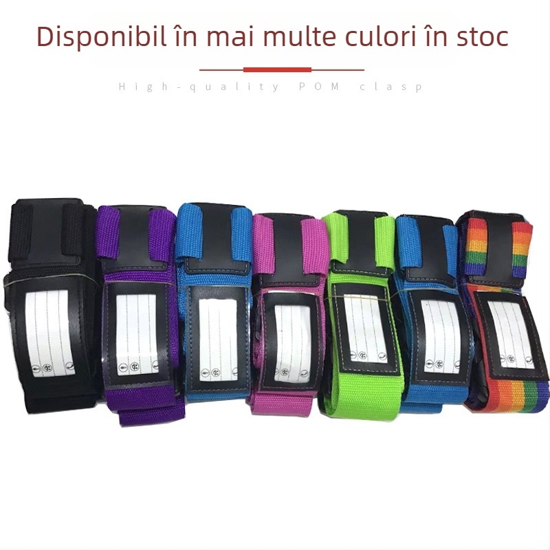 Curea de bagaje cu lacăt codificat – curea Velcro pentru călătorii