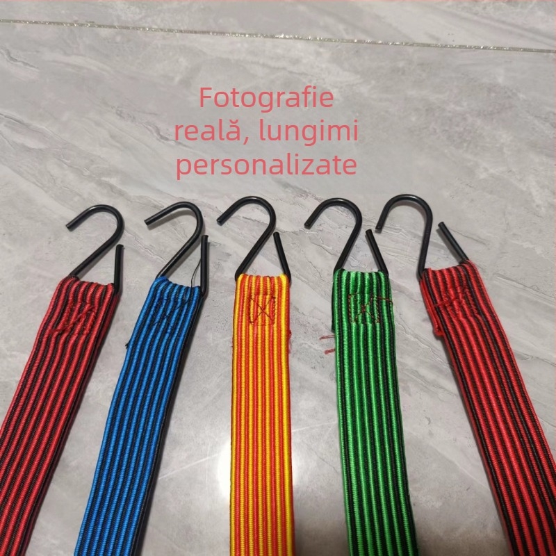 Curea de prindere pentru portbagaj – pentru motocicletă și bicicletă electrică, din gumă; sarcină 40; fără import