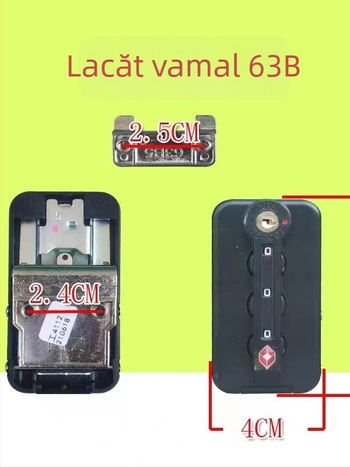 Încuietoare pentru bagaje cu parolă TSA13066 – Material ABS, Accesorii pentru bagaje, Model TSA13066