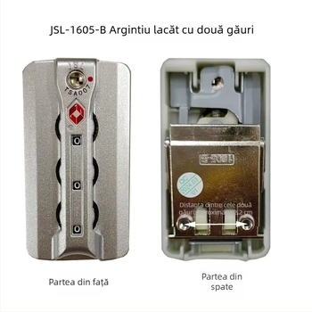 Lacăt cu parolă pentru bagaje TSA007 1605B – Material ABS, Accesorii pentru bagaje, Brand: Other