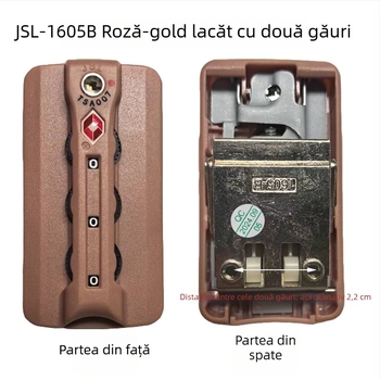 Lacăt cu parolă pentru bagaje TSA007 1605B – Material ABS, Accesorii pentru bagaje, Brand: Other