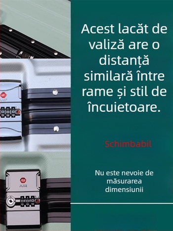 Accesoriu pentru lacăt de bagaj cu parolă – ABS, Anti-furt, Primăvara 2024, Accesoriu universal pentru genți
