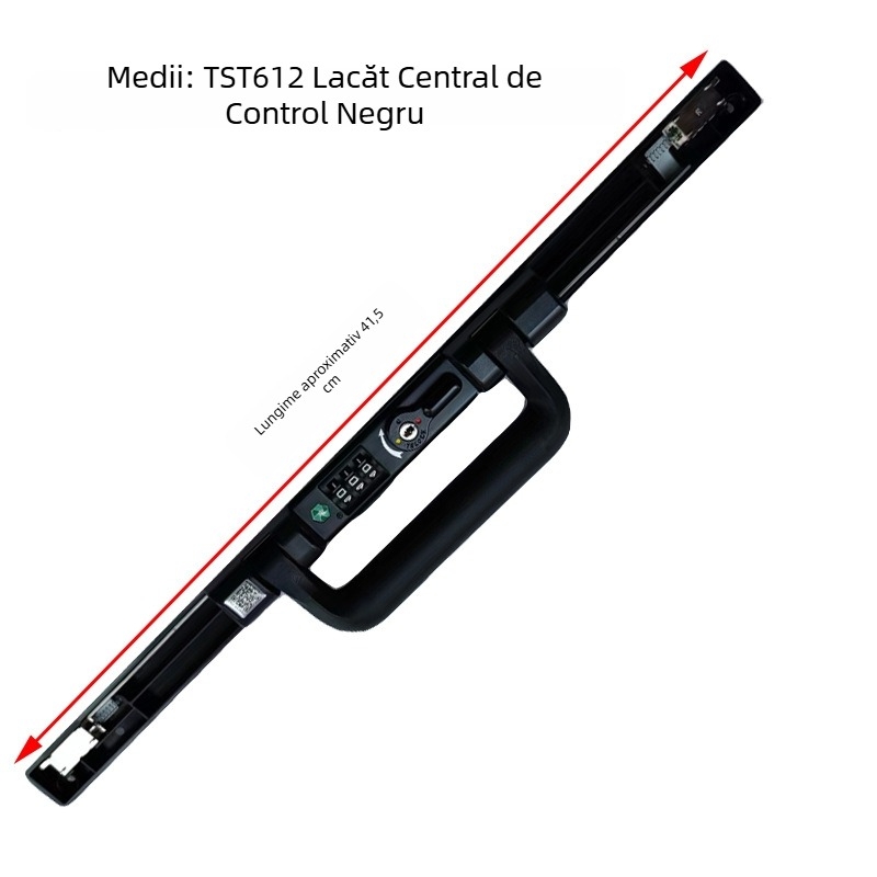 Încuietoare pentru bagaje cu combinație, centrală, laterală și mijloc (ABS, TST612)