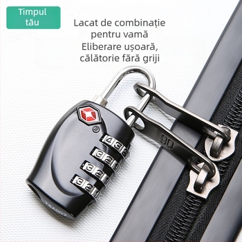 Lacăt TSA cu parolă pentru bagaje – lacăt anti-furt pentru valize, corp din aliaj de zinc/ABS, TSA330/TSA338