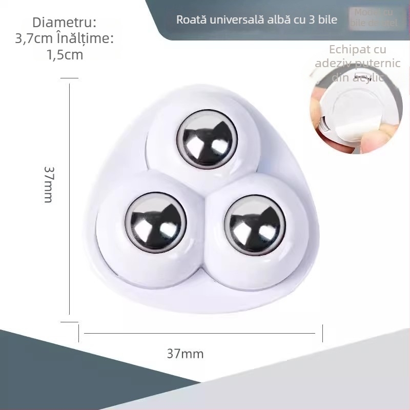 Pengyi Bază universală pentru mobilier cu caster - silențioasă, din oțel inoxidabil, Toamna 2025