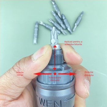 Set de șurubelnițe cu răcnet 16 în 1, unghiuri multiple, economisește efortul, capete reglabile — lamă din oțel crom-vanadiu, magnetic, izolat, format metric