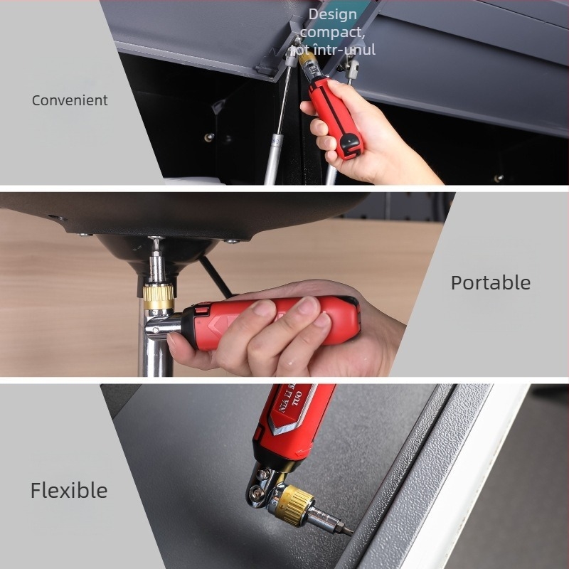 Zhanyi Hardware Set de șurubelnițe cu clichet – izolat, cu cuplu maxim 3,5 N·m, lame din oțel CR-V