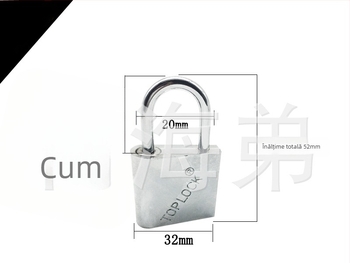 Încuietoare de sus pentru dulapuri și sertare – finisaj placat, stil modern minimalist