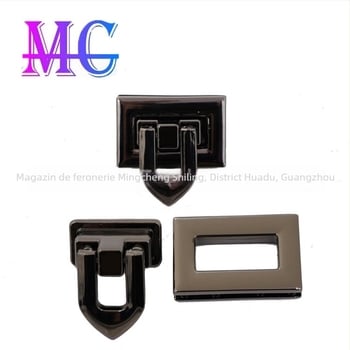 Încuietori metalice pentru pantofi, genți și haine; cataramă pentru geantă