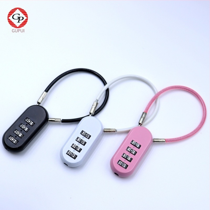 Lacăt cu combinație, aliaj de zinc, model 8003, element de închidere de 4 mm