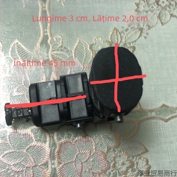 Accesorii pentru bagaje – limbă de blocare a tijelor telescopice și cataramă metalică (componente)