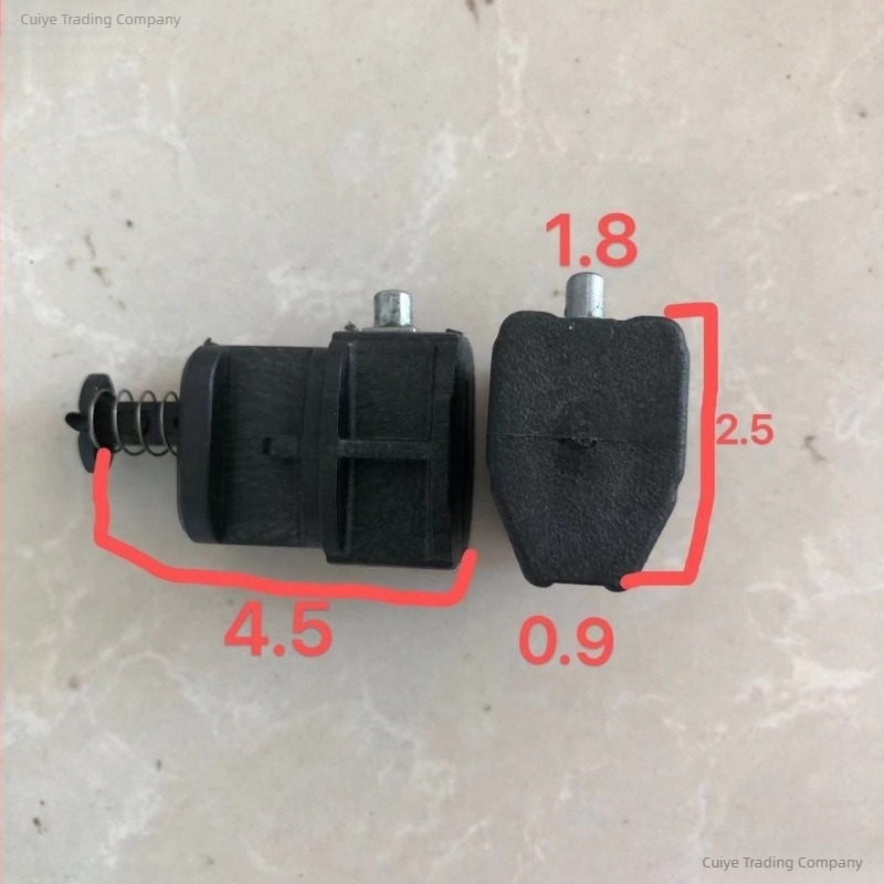Accesorii pentru bagaje – limbă de blocare a tijelor telescopice și cataramă metalică (componente)