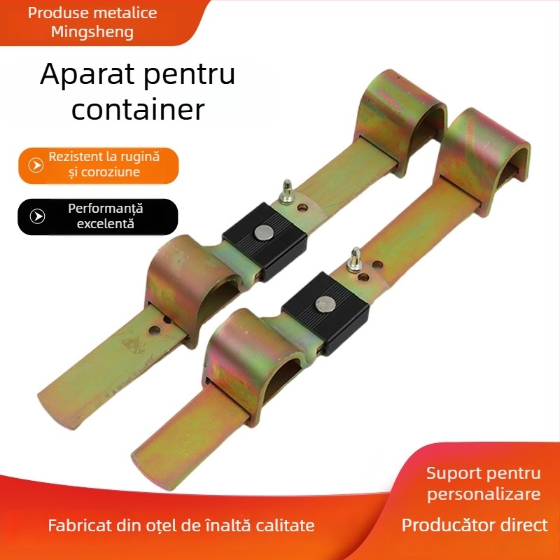 Sigiliu mare din fier pentru containere – sigiliu de plumb, sigiliu din placă de oțel, încuietoare întărită pentru transport naval și feroviar