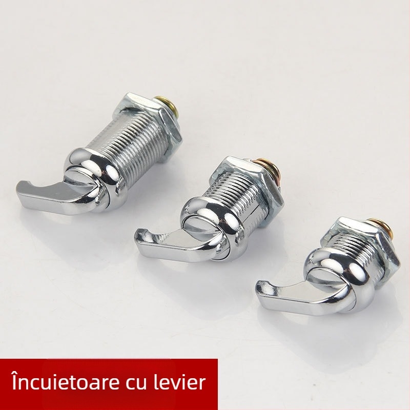 Încuietoare cilindrică rotativă pentru dulapuri | aliaj de zinc | Model MS412 | Pentru dulapuri | Stil modern minimalist