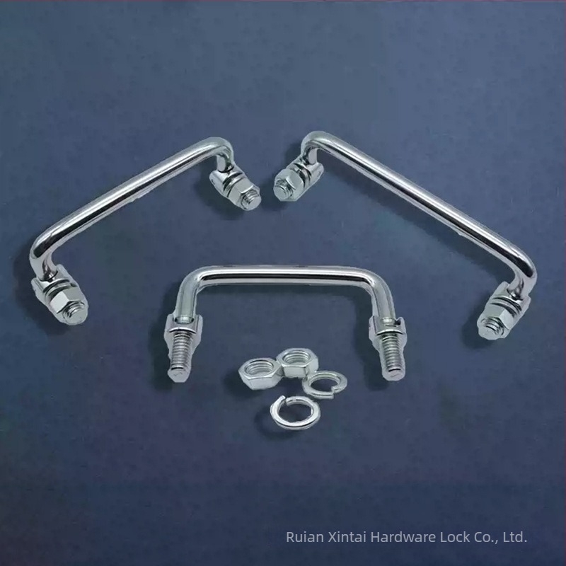 Mâner pliabil din oțel inoxidabil LS506/509 pentru uși și dulapuri, design modern minimalist, marcă Strengthen