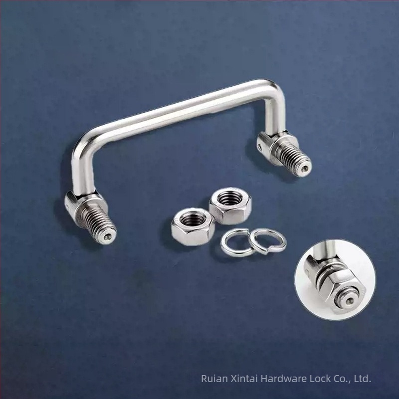 Mâner pliabil din oțel inoxidabil LS506/509 pentru uși și dulapuri, design modern minimalist, marcă Strengthen