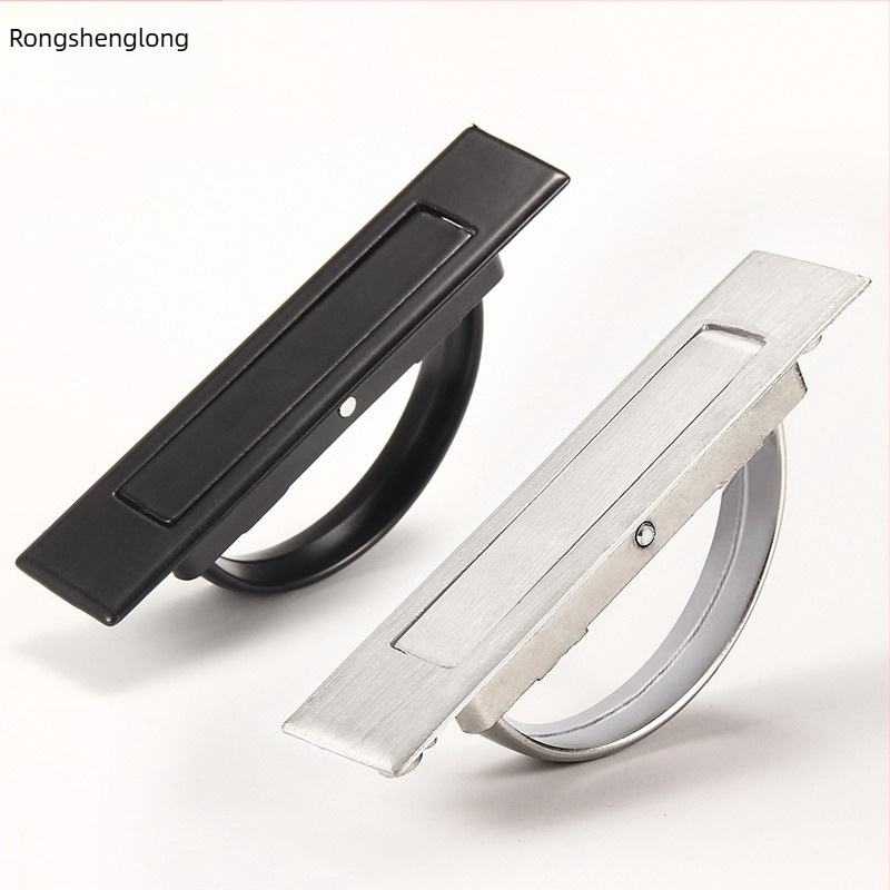 Mâner rotativ Tatami din aliaj de zinc/aluminiu, stil modern minimalist, model 1002, pentru uși Tatami, noptiere și garderobe