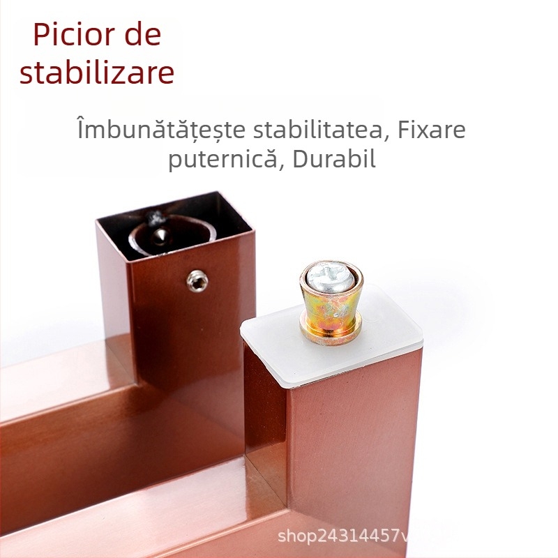 Mâner ușă din oțel inoxidabil cu ramă – gros, solid pentru uși din sticlă și lemn, stil modern minimalist