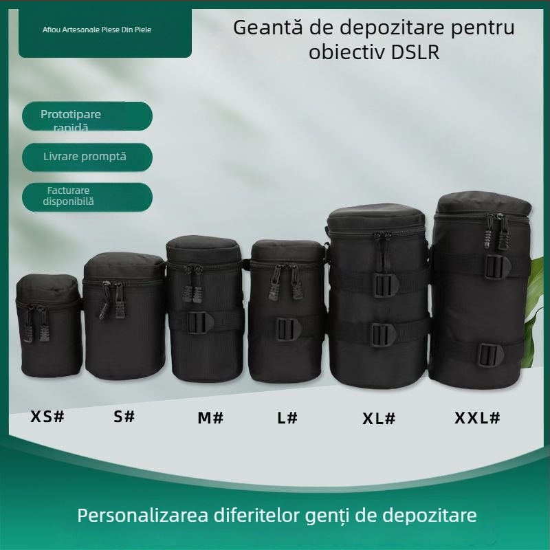 Geantă pentru cameră SLR — nylon, impermeabilă, stil talie, căptușeală poliester, brand Yafio