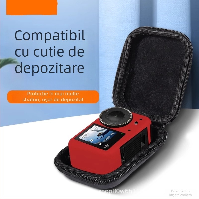 Geantă pentru cameră EVA, respirabilă, impermeabilă, izolată, stil clutch, căptușită PU