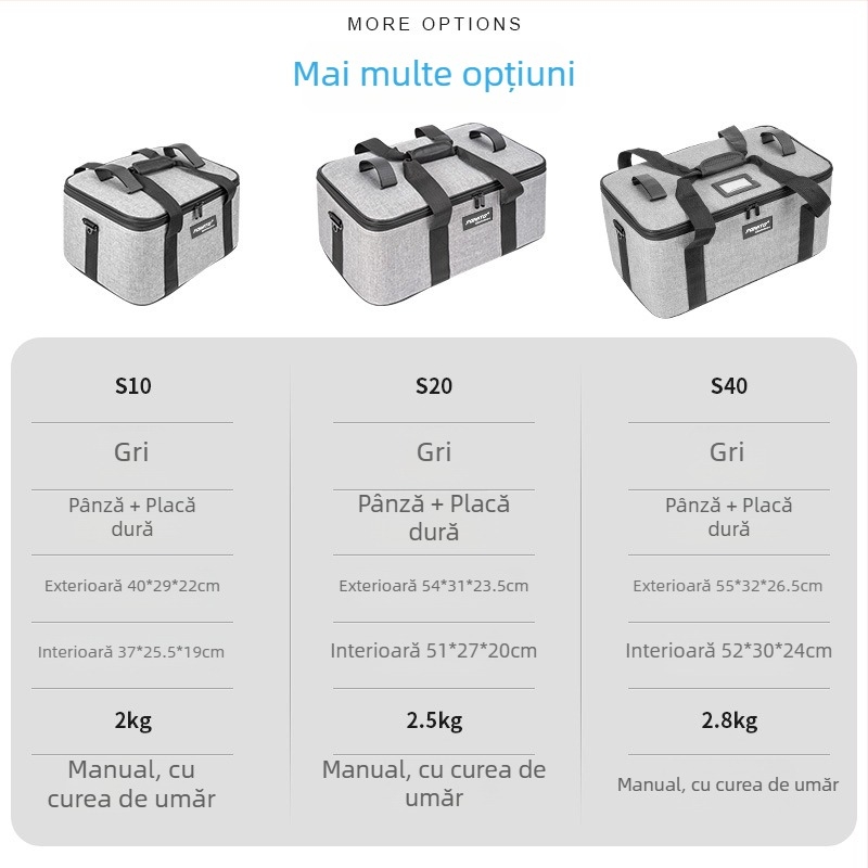 Geantă DSLR pentru fotografie cu curea de umăr și iluminare, din pânză cu placă rigidă, 2,8 kg