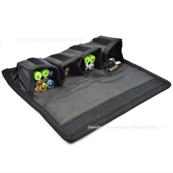 Lightdow husă de stocare baterii Li pentru cameră SLR - husă de depozitare baterii pentru echipament DSLR, fără încuietoare, fără protecție împotriva umezelii, lansată în 2022