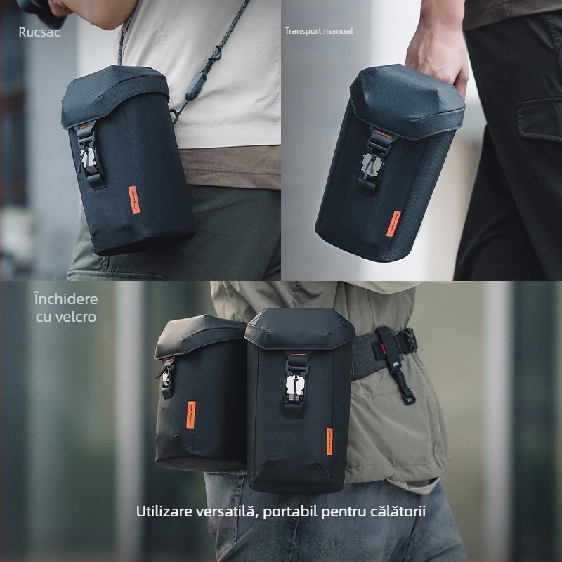 PGYTECH Geantă pentru obiectiv DSLR — Compatibil cu obiective tele, Poliester, 450 g, Pentru fotografiere în exterior