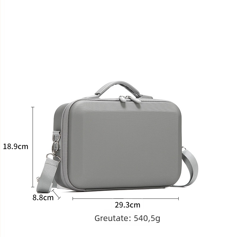 Geantă pentru cameră DJI OSMO360 – material PU, respirabilă, impermeabilă și antibacteriană; geantă de umăr în stil urban minimalist, căptușeală din nailon.