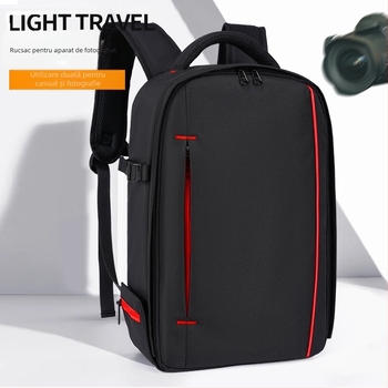 Geantă rucsac pentru camere DSLR și mirrorless — impermeabilă, ultraușoară, reduce sarcina; Material: Oxford țesătură; Căptușeală: poliester