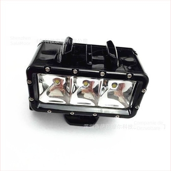 Lumină subacvatică de completare pentru camere de acțiune, material EVA, 28 g, compatibil GoPro HERO 7/6/5