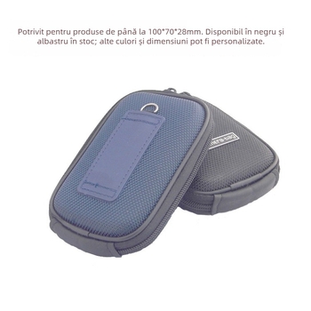 Geantă pentru camere digitale cu carcasă EVA dură, impermeabilă, rezistentă la uzură și la șocuri, stil clutch