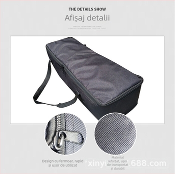 Xinyi Geantă pentru Film și TV cu bliț, Set cu Trepied, Suport de Lampă Portabil, Umplutură din Spumă Îngroșată