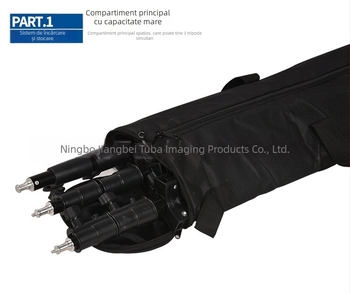 Geantă Tubao pentru suport de iluminat pentru film și TV – țesătură Oxford, 0,8 kg, utilizare universală, căptușeală poliester