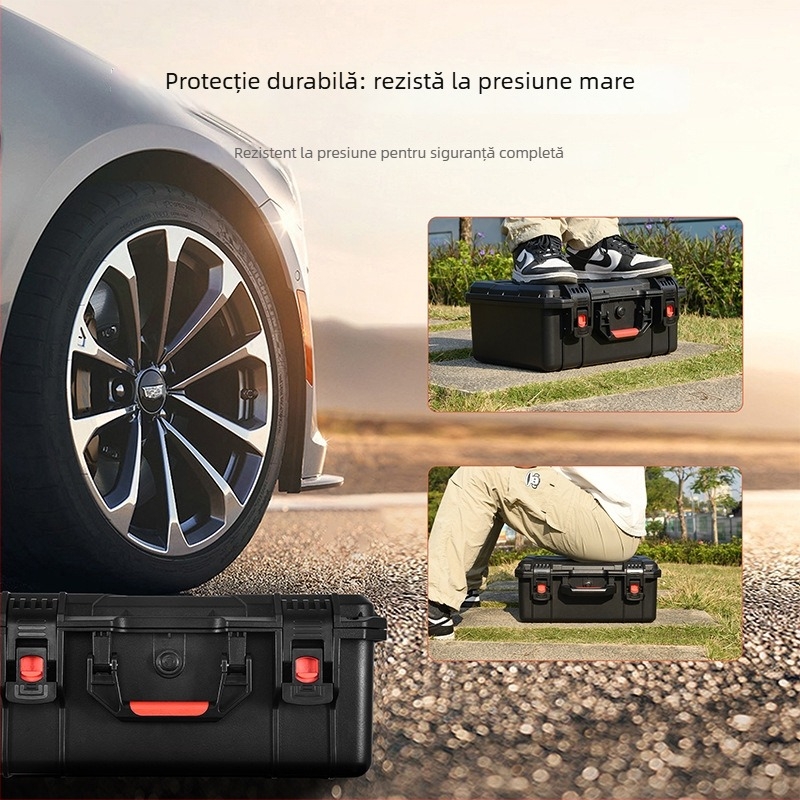 STARTRC cutie de depozitare rezistentă la umezeală pentru camere SLR și obiective, 30L, PP, IP67 rezistent la apă, încuietoare, captușită cu catifea, pentru DSLR Sony/Canon/Nikon/Fuji