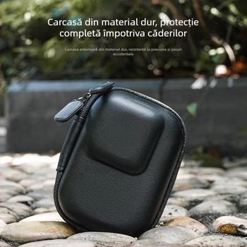 Geantă de stocare și protecție a carcasei pentru camera GoPro XJ15; compatibilă cu Insta360 Ace Pro; utilizare generală; greutate 3001; conținut: geantă de depozitare și TPE
