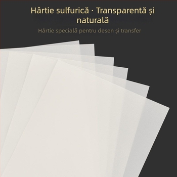 Changcheng hârtie de trasare și transfer pentru caligrafie și desen, transparentă, 73 g/m², în ambalaj mare