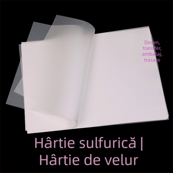 Changcheng hârtie de trasare și transfer pentru caligrafie și desen, transparentă, 73 g/m², în ambalaj mare