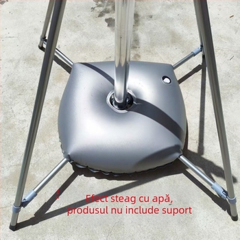 Geantă de apă pentru exterior cu cadru rigid, construcție din PVC și țesătură impermeabilă