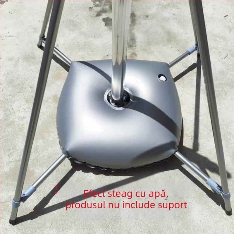 Geantă de apă pentru exterior cu cadru rigid, construcție din PVC și țesătură impermeabilă