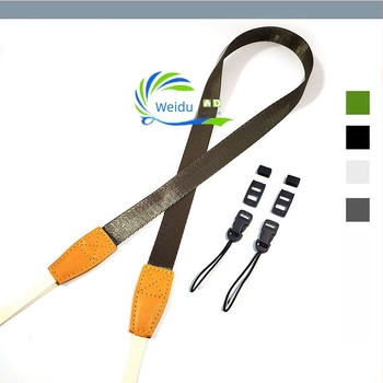 Bretea de umăr pentru cameră, îngustă, multifuncțională – lungime reglabilă, poliester, compatibilă cu Sony/Nikon/Canon și camere fără oglindă, model 750d