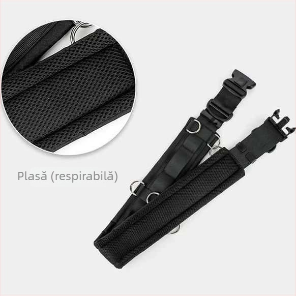 Centură de cameră multifuncțională cu lungime reglabilă și un singur clip | Material: Oxford țesătură, nylon | Brand: Jinjun | Model: Multifunctional camera belt