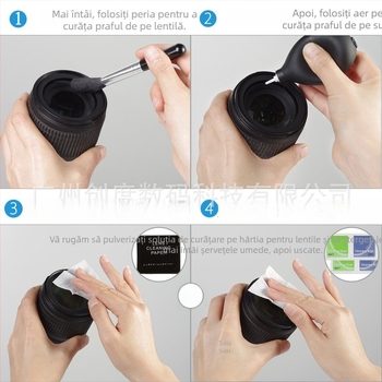 Kit de curățare pentru notebook, telefon mobil, computer și cameră digitală — Model 201, Greutate 0,18