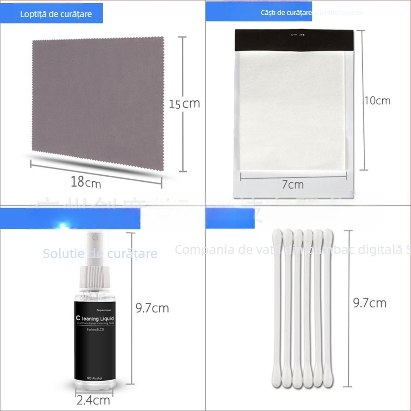 Kit de curățare pentru notebook, telefon mobil, computer și cameră digitală — Model 201, Greutate 0,18