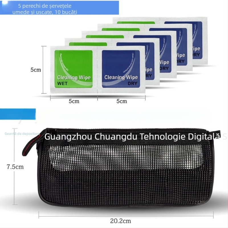 Kit de curățare pentru notebook, telefon mobil, computer și cameră digitală — Model 201, Greutate 0,18