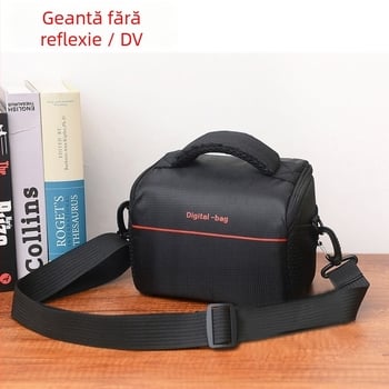 Geantă pentru Cameră fără Oglindă din Nailon – Rezistentă la Uzură și Șocuri, Curea Umăr/Crossbody, Captuseală din Bumbac