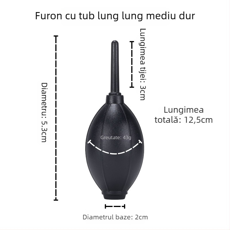 Dispozitiv de curățare cu suflare de aer — Anshier, silicon de înaltă elasticitate, vârf moale, protejează lentilele; potrivit pentru tastaturi, camere, ochelari