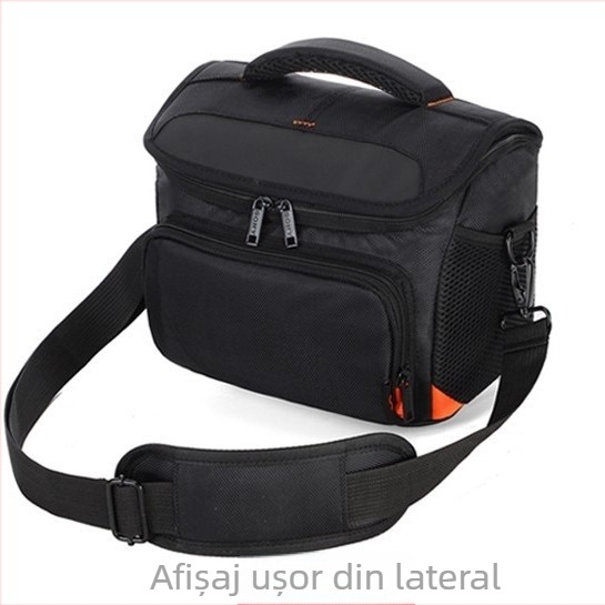 Geantă foto Fuji, pentru camere mirrorless, tip umăr, poliester respirabil, rezistentă la uzură, anti-furt, curea cu pernă de aer, compatibilă cu seria Fuji X