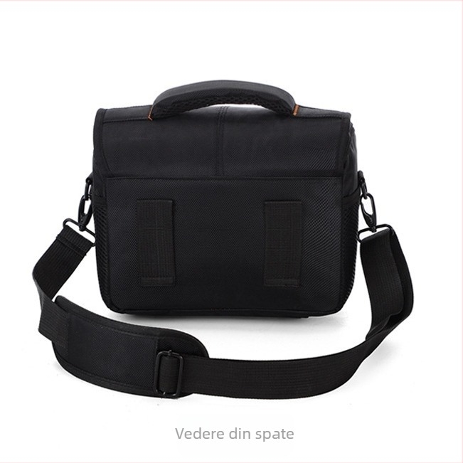 Geantă foto Fuji, pentru camere mirrorless, tip umăr, poliester respirabil, rezistentă la uzură, anti-furt, curea cu pernă de aer, compatibilă cu seria Fuji X
