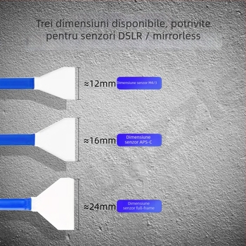 Kit de curățare pentru camere cu Lens Pen pentru DSLR și camere mirrorless – suflare cu aer pentru praf pe senzor CMOS/CCD